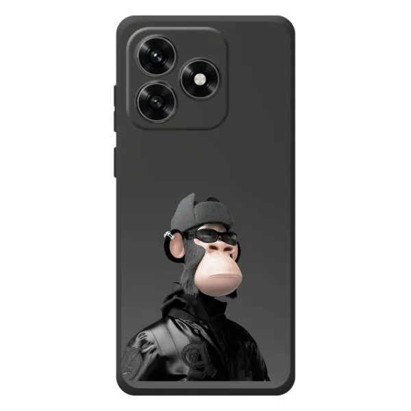 Чохол з принтом «стильна мавпа NFT» для Huawei Honor X5c Plus