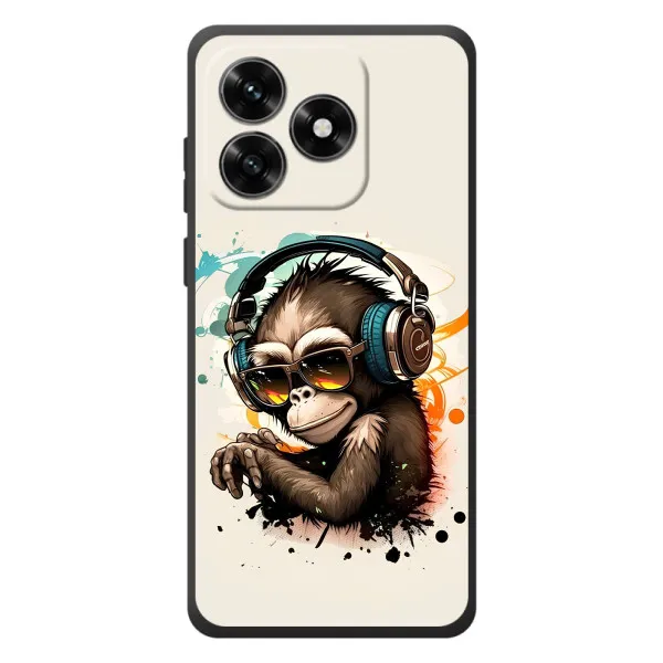 Чехол с принтом «Макака в наушниках» для Huawei Honor X5c Plus Чехол с принтом «Макака в наушниках» для Huawei Honor X5c Plus