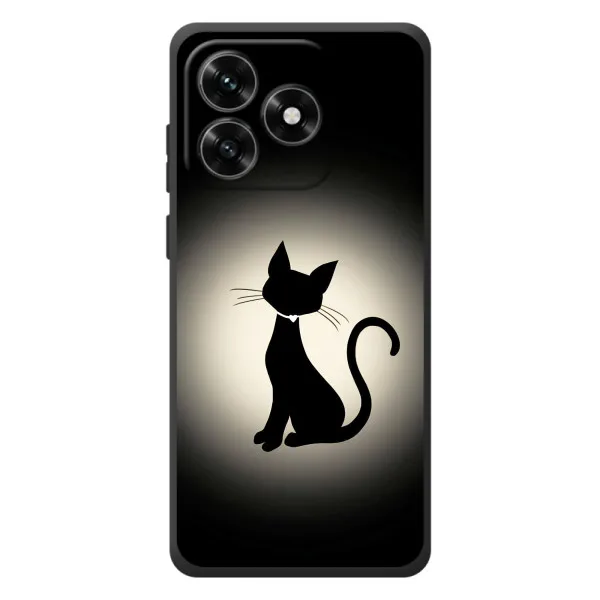 Чехол с принтом «Силуэт котика» для Huawei Honor X5c Plus Чехол с принтом «Силуэт котика» для Huawei Honor X5c Plus