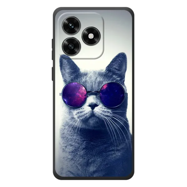 Чехол с принтом «Стильный кот» для Huawei Honor X5c Plus Чехол с принтом «Стильный кот» для Huawei Honor X5c Plus