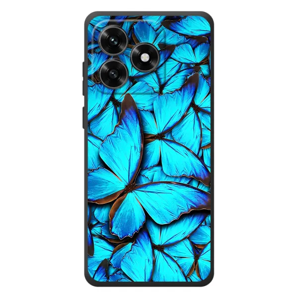Чохол з принтом «Сині метелики» для Huawei Honor X5c Plus