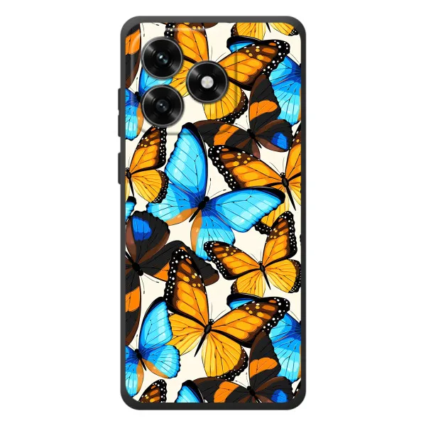 Чохол з принтом «Яскраві метелики» для Huawei Honor X5c Plus