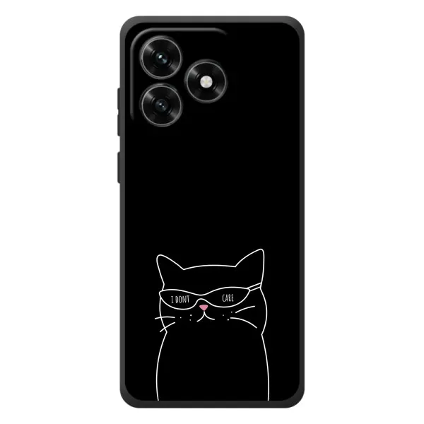 Чехол с принтом «Равнодушный кот» для Huawei Honor X5c Plus