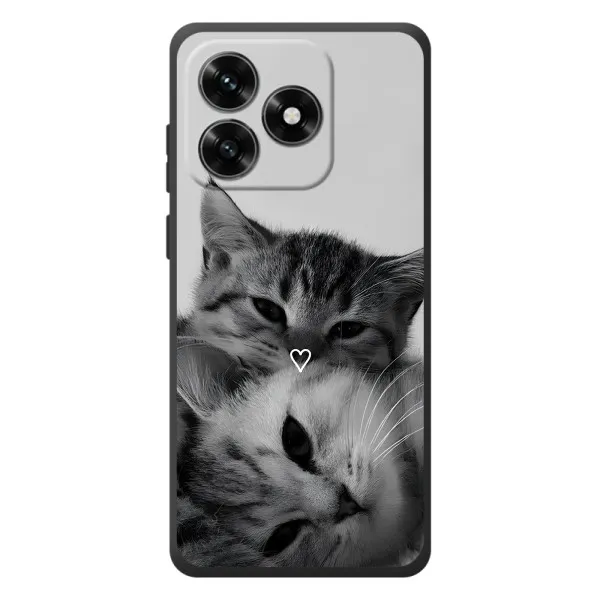 Чехол с принтом «Пара котов» для Huawei Honor X5c Plus