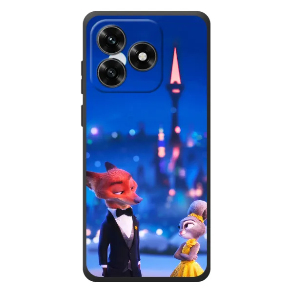 Чехол с принтом «Романтический вечер Зверополис» для Huawei Honor X5c Plus