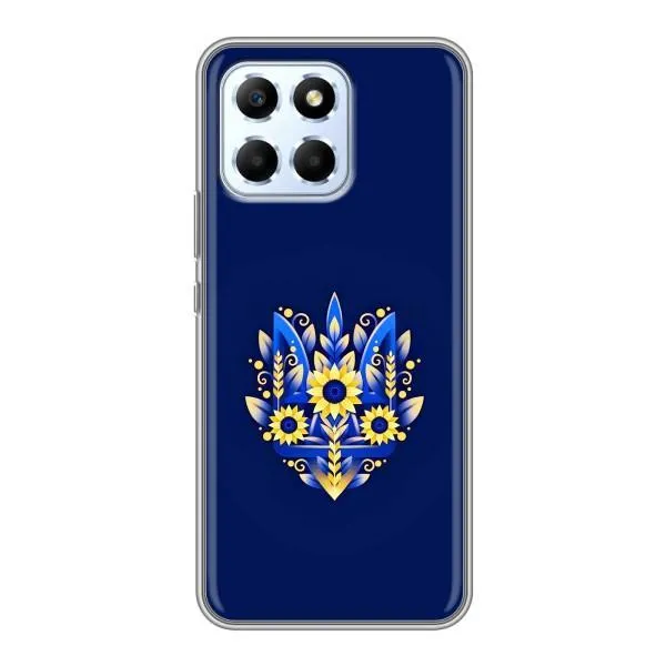 Чехол с принтом «Цветочный Герб» для Huawei Honor X6