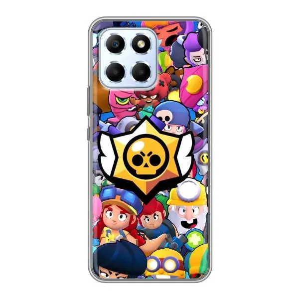 Чехол с принтом «Лого Brawl Stars» для Huawei Honor X6