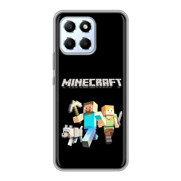 Чехол с принтом «герои Minecraft» для Huawei Honor X6 Чехол с принтом «герои Minecraft» для Huawei Honor X6