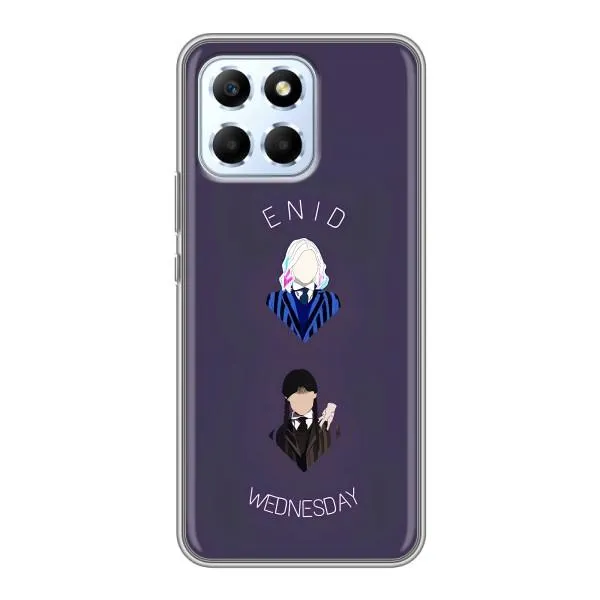 Чехол с принтом «Уэнздей и подруга» для Huawei Honor X6