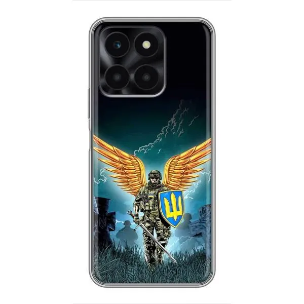 Чехол с принтом «Солдат ЗСУ» для Huawei Honor X6a