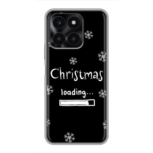 Чехол с принтом «Christmas loading» для Huawei Honor X6a