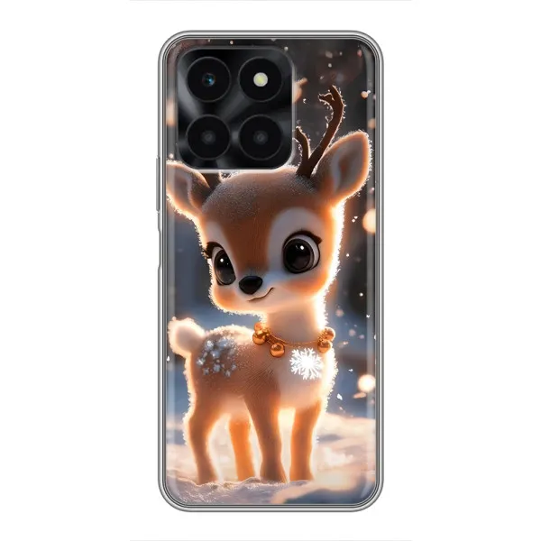 Чехол с принтом «Олененок» для Huawei Honor X6a