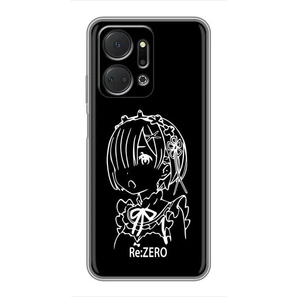 Чехол с принтом «Re: Zero» для Huawei Honor X7a