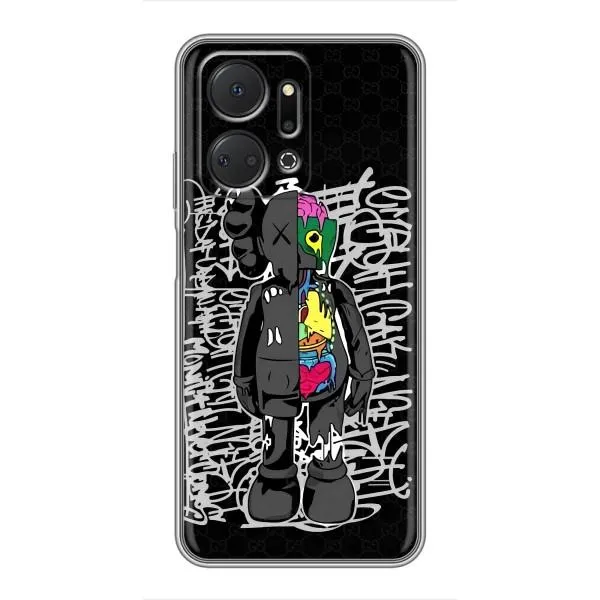 Чехол с принтом «Стиль Bearbrick» для Huawei Honor X7a