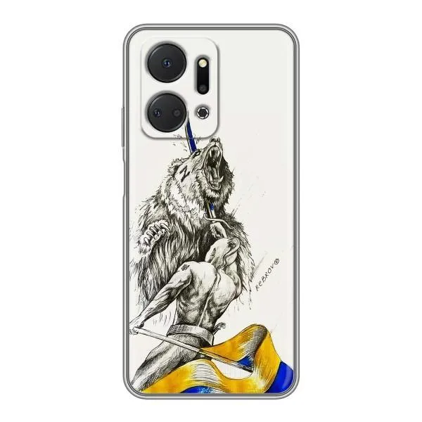 Чехол с принтом «Победа» для Huawei Honor X7a