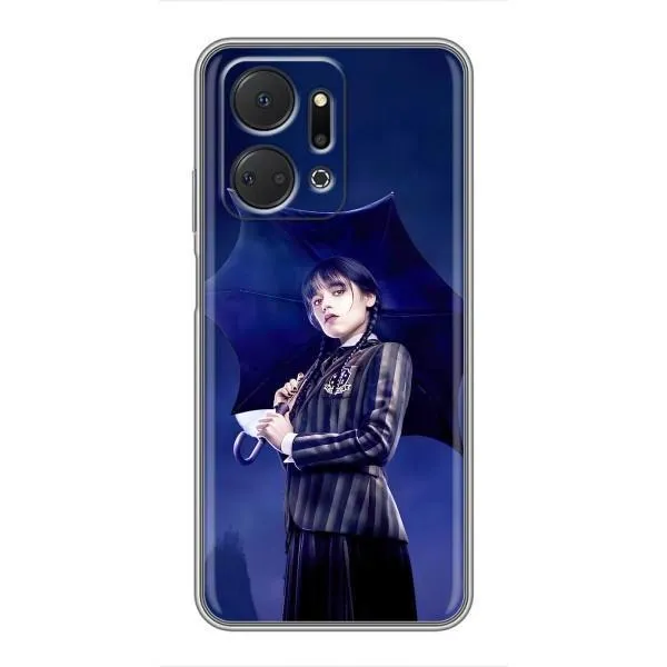 Чехол с принтом «Венсдей» для Huawei Honor X7a