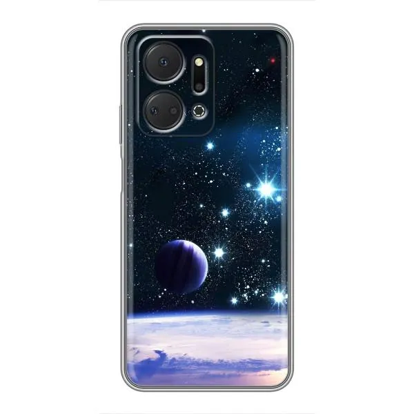 Чехол с принтом «Космический вид» для Huawei Honor X7a
