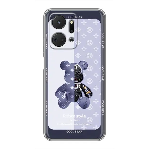 Чехол с принтом «Медвежонок LV» для Huawei Honor X7a Чехол с принтом «Медвежонок LV» для Huawei Honor X7a