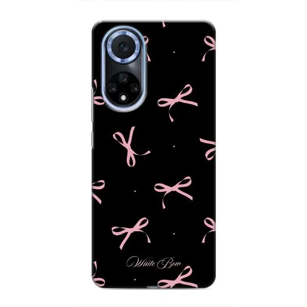 Чехол с принтом «Банты на черном» для Huawei Honor X7b