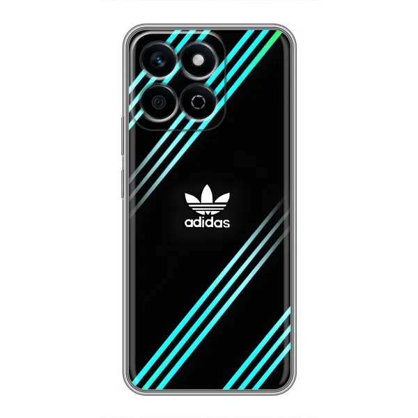 Чохол з принтом «Адідас з полосами» для Huawei Honor X7c