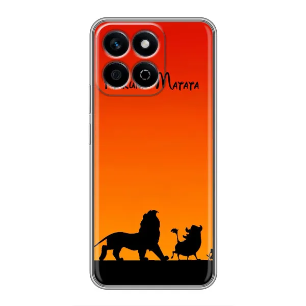 Чехол с принтом «Акуна Матата закат» для Huawei Honor X7c