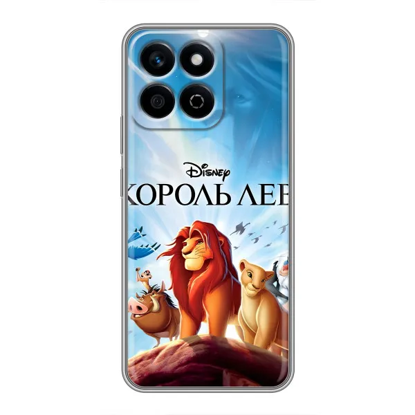 Чехол с принтом «Постер Король Лев» для Huawei Honor X7c