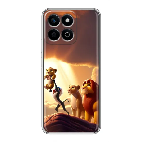 Чехол с принтом «Симба на презентации» для Huawei Honor X7c