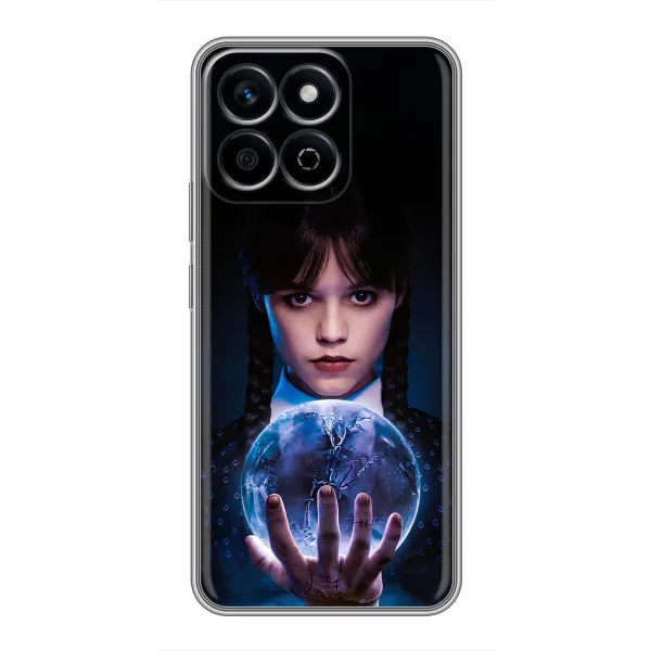 Чехол с принтом «Магическая сфера Уэнздей» для Huawei Honor X7c