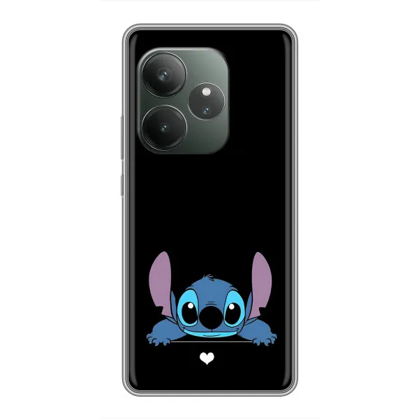 Чохол з принтом «Стіч на чорному» для Huawei Honor X80i