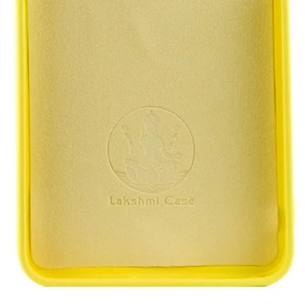 Чехол Silicone Cover Lakshmi Full Camera (A) для Huawei Honor X8a — Желтый — фото 3
