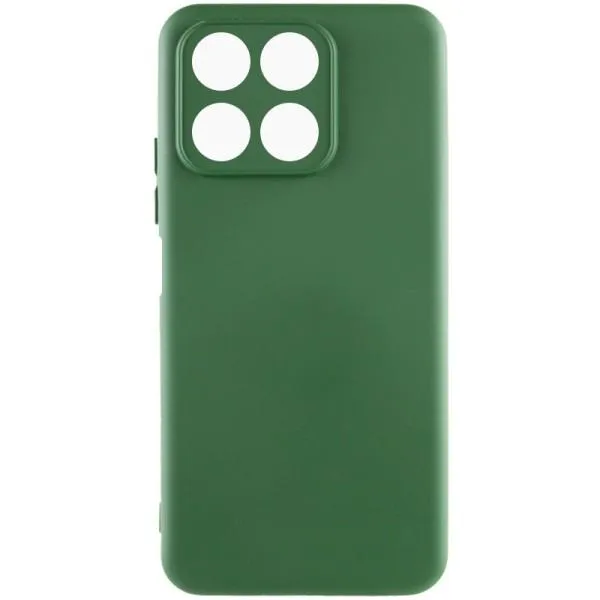 Чехол Silicone Cover Lakshmi Full Camera (A) для Huawei Honor X8a — Зеленый — фото 1