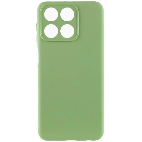 Чехол Silicone Cover Lakshmi Full Camera (A) для Huawei Honor X8a — Зеленый — фото 5