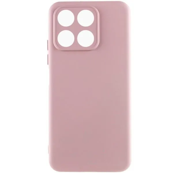 Чехол Silicone Cover Lakshmi Full Camera (A) для Huawei Honor X8a — Розовый — фото 2