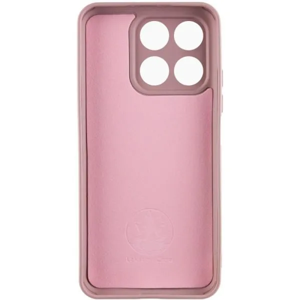 Чехол Silicone Cover Lakshmi Full Camera (A) для Huawei Honor X8a — Розовый — фото 3