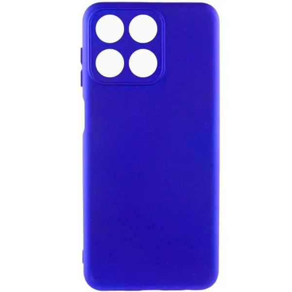 Чехол Silicone Cover Lakshmi Full Camera (A) для Huawei Honor X8a — Синий — фото 1