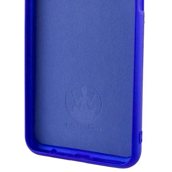 Чехол Silicone Cover Lakshmi Full Camera (A) для Huawei Honor X8a — Синий — фото 2