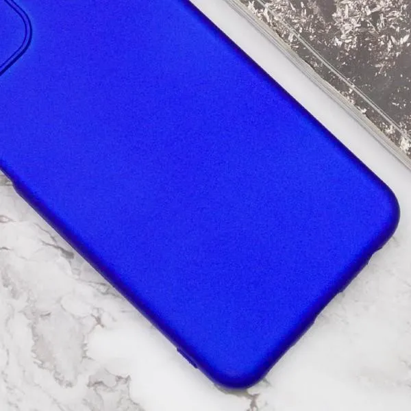 Чехол Silicone Cover Lakshmi Full Camera (A) для Huawei Honor X8a — Синий — фото 5
