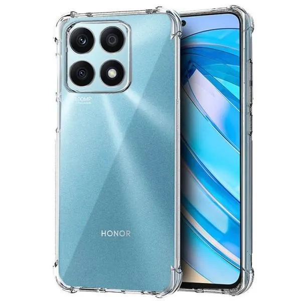 TPU чохол GETMAN Ease logo посилені кути для Huawei Honor X8a — Прозорий — фото 1