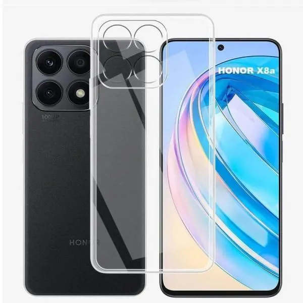 TPU чохол Epic Transparent 1,5mm Full Camera для Huawei Honor X8a — Прозорий