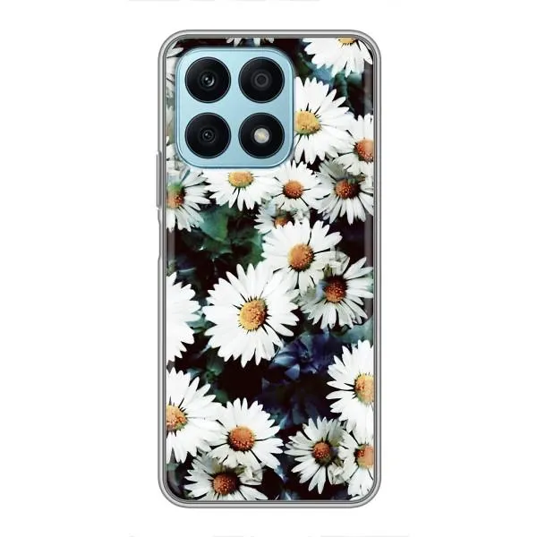 Чехол с принтом «Ромашки» для Huawei Honor X8a Чехол с принтом «Ромашки» для Huawei Honor X8a