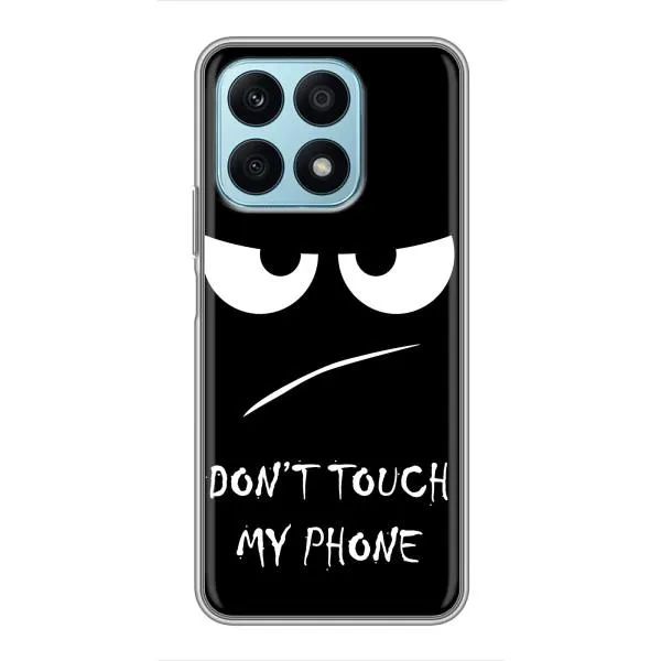 Чехол с принтом «Dont Touch» для Huawei Honor X8a