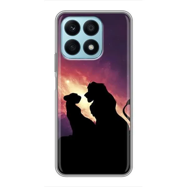 Чехол с принтом «Силуэт Симба и Налу» для Huawei Honor X8a Чехол с принтом «Силуэт Симба и Налу» для Huawei Honor X8a