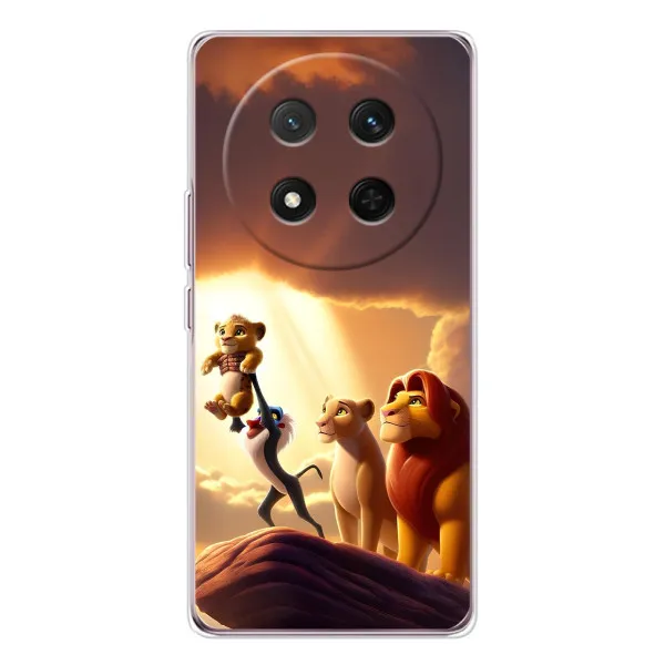 Чехол с принтом «Симба на презентации» для Huawei Honor X9c