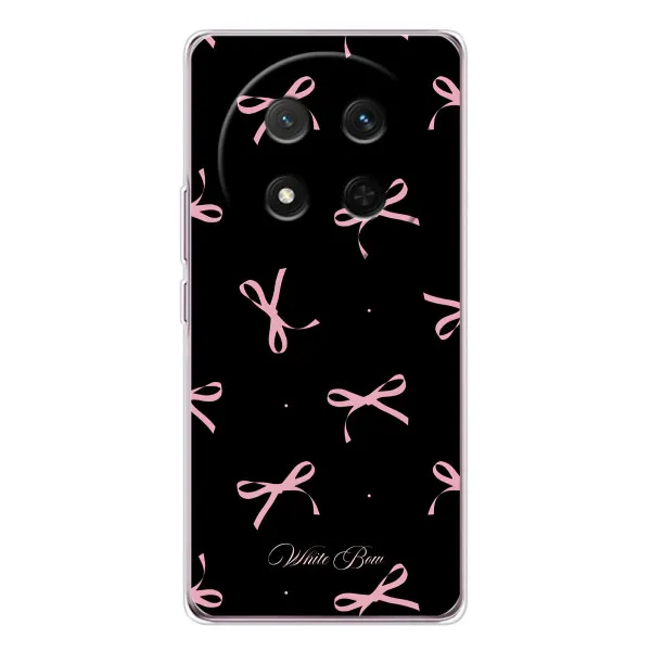 Чехол с принтом «Банты на черном» для Huawei Honor X9c