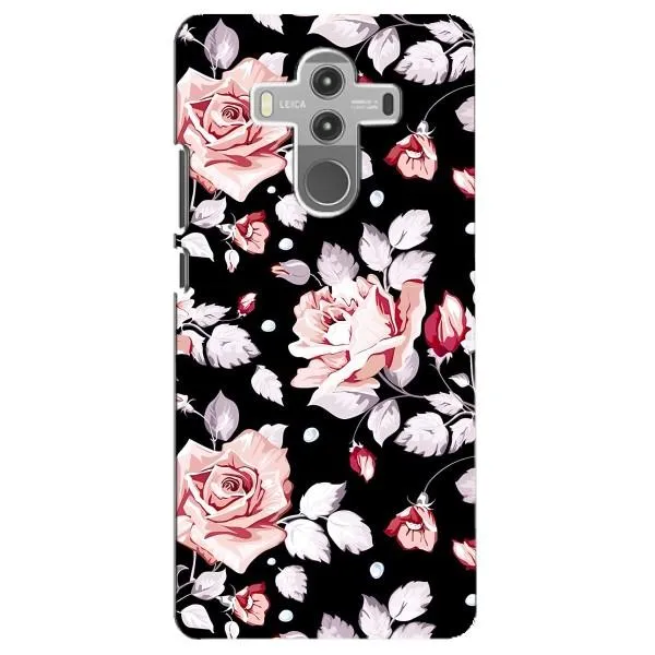 Чехол с принтом «Цветочки на черном» для Huawei Mate 10 Pro Чехол с принтом «Цветочки на черном» для Huawei Mate 10 Pro