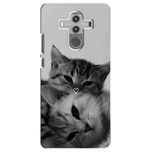 Чохол з принтом «Пара котів» для Huawei Mate 10 Pro