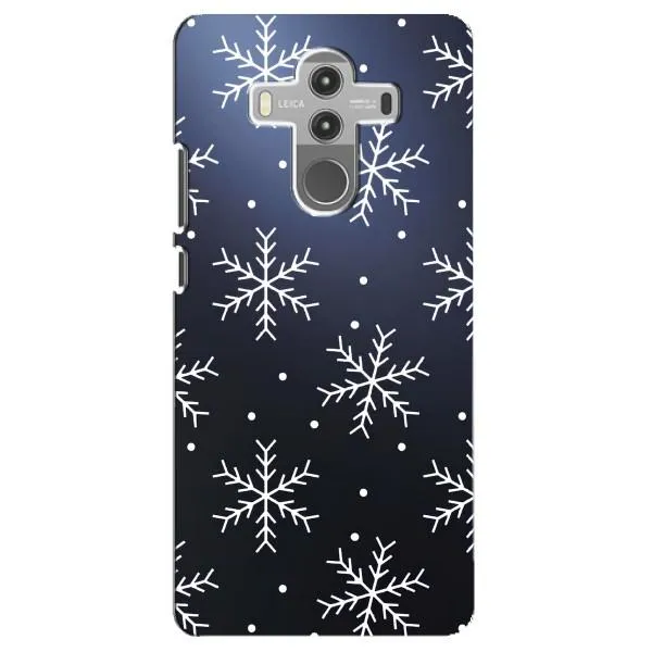 Чехол с принтом «Белые снежинки» для Huawei Mate 10 Pro