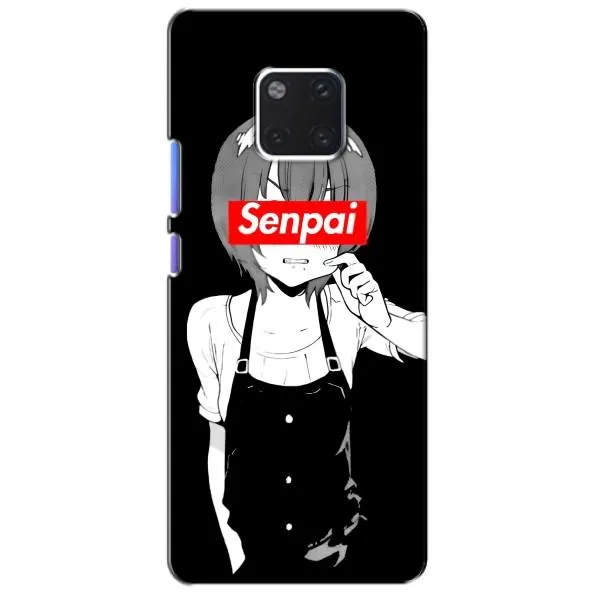 Чехол с принтом «Senpai» для Huawei Mate 20 Pro (LYA-L09, LYA-L29)