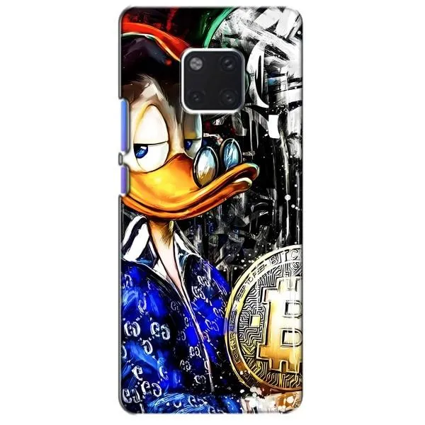 Чехол с принтом «Биткойн Скрудж» для Huawei Mate 20 Pro (LYA-L09, LYA-L29)