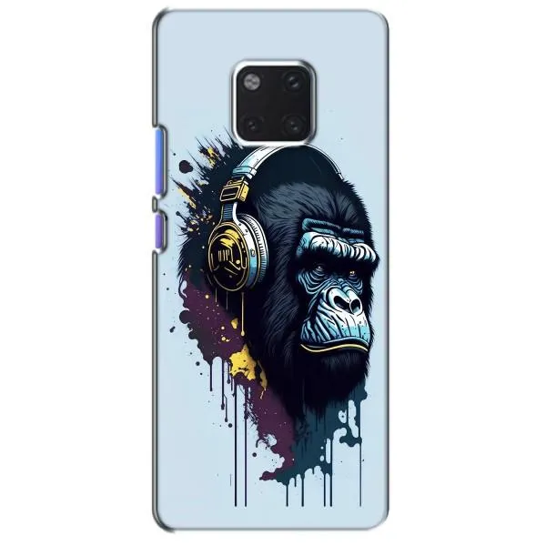Чехол с принтом «Горилла в наушниках» для Huawei Mate 20 Pro (LYA-L09, LYA-L29)